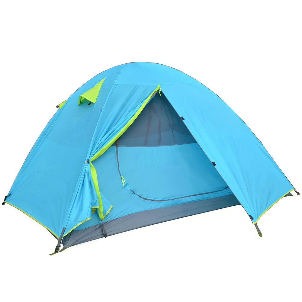 2 Person Backpacking Tent Waterproof Double Layer Instant Setup Hiking