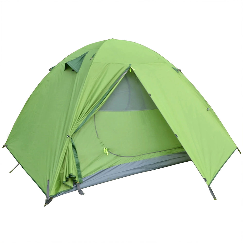 2 Person Backpacking Tent Waterproof Double Layer Instant Setup Hiking