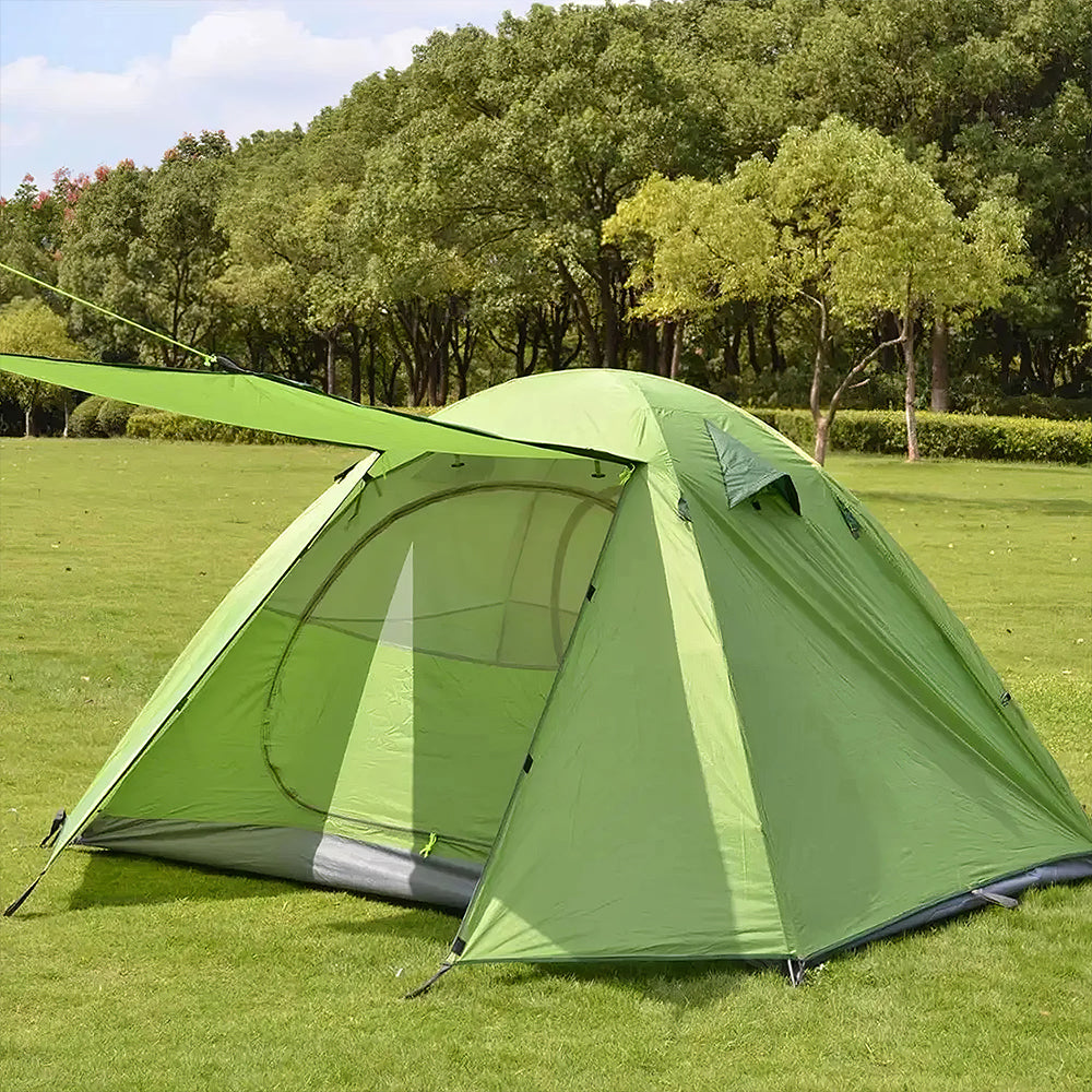 2 Person Backpacking Tent Waterproof Double Layer Instant Setup Hiking