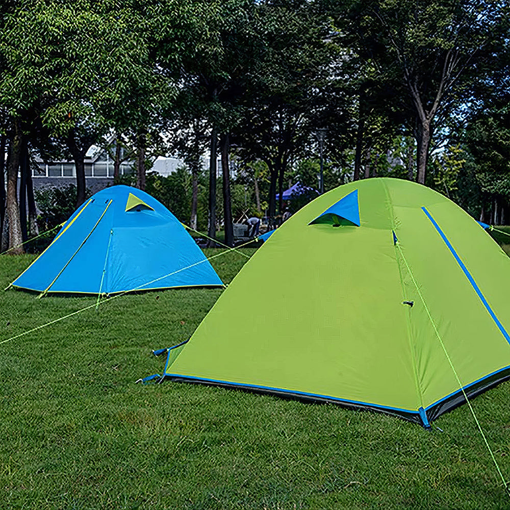 2 Person Backpacking Tent Waterproof Double Layer Instant Setup Hiking