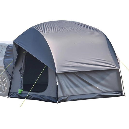 SUV Camping Tent 5-8 Person Waterproof Double Door Car Rear Tent