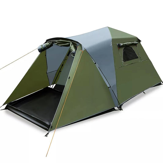 3 Person Dome Tent with Waterproof Fabric and Easy Setup