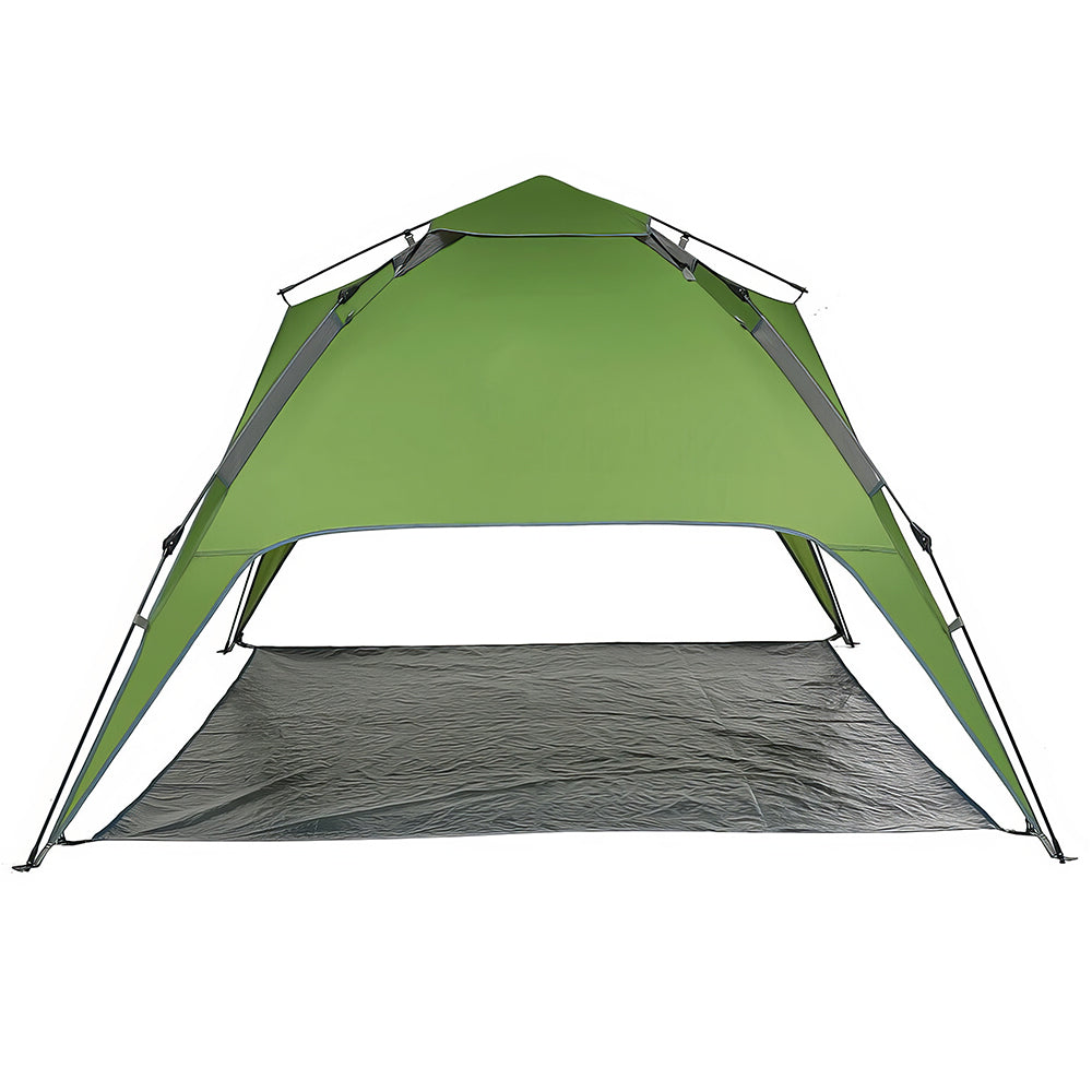 Camping Tent Waterproof Windproof Pop Up 4 Person with Footprint Tarp