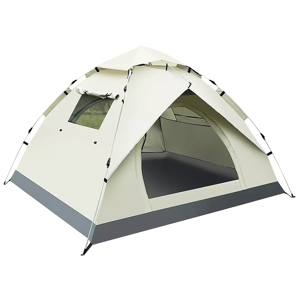 3-4 Person Automatic Camping Tent with Waterproof and Windproof Features