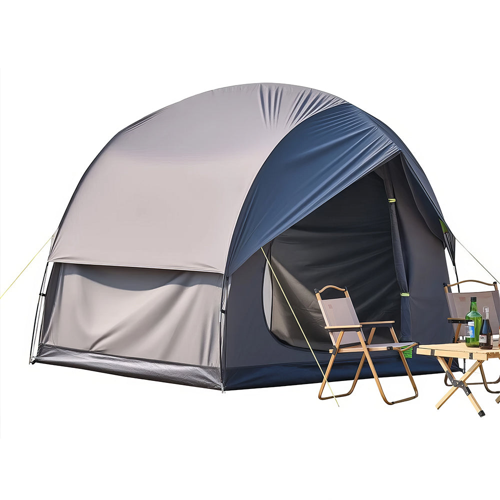 SUV Camping Tent 5-8 Person Waterproof Double Door Car Rear Tent