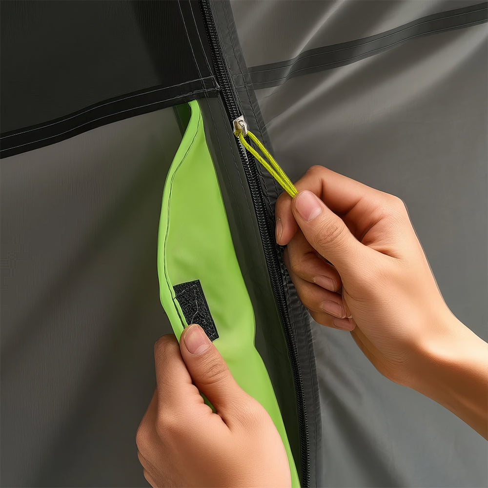 SUV Camping Tent 5-8 Person Waterproof Double Door Car Rear Tent